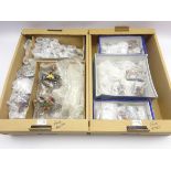 Complete collection of one hundred and five Del Prado die-cast military figures in the Cavalry of