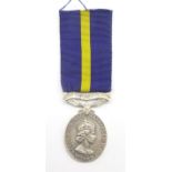 Elizabeth II Army Emergency Reserve Efficiency medal awarded to 22533350 Pte. L.W. Kelly A.C.C.