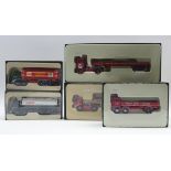 Corgi - five Premium Limited Edition lorries comprising BRS Scammell Crusader Flatbed Trailer,