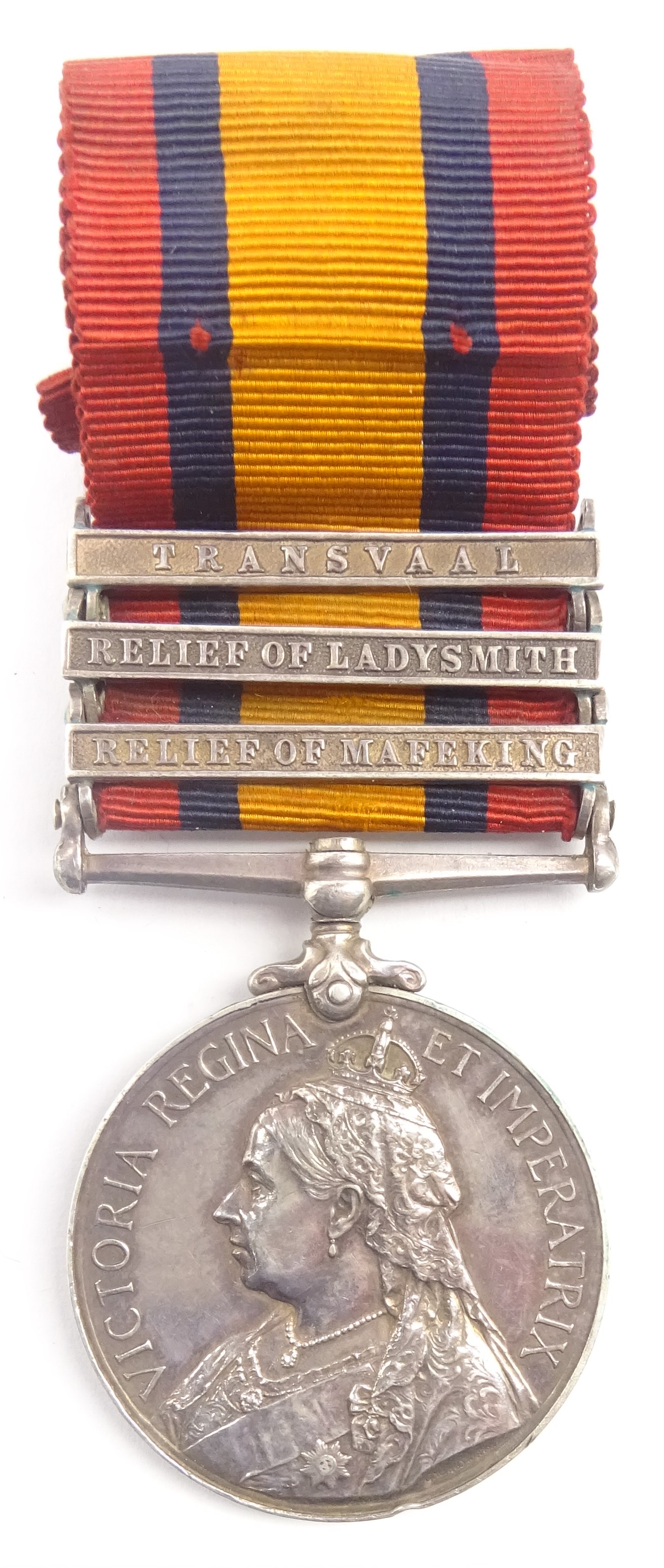 Victorian Queen's South Africa medal awarded to 864 Tpr. A. E. Jackson Imp. Lt.