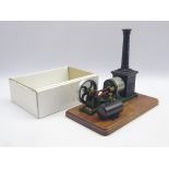 Cotswold Heritage Steam Collection 'Fury' Stirling Cycle Engine, bears plaque 'Heritage No.