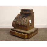 Early 20th century 'National' cash register for restoration, model no.