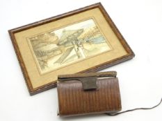 Wallet containing letters from Corporal James Jeffrey stationed in India to his brother John 1849