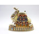 Royal Crown Derby camel paperweight with gold stopper Condition Report & Further Details