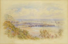 George Fall (British 1848-1925): 'Pier, Scarborough'