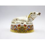 Royal Crown Derby 'Water Buffalo' paperweight,