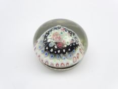 Victorian glass paperweight,