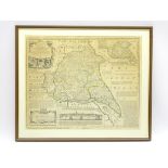 Emmanuel Bowen - Set of three 18th Century maps of North,