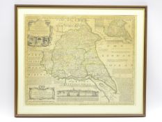 Emmanuel Bowen - Set of three 18th Century maps of North,
