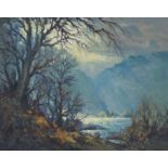 Robert Leslie Howey (British 1900-1981): 'Borrowdale', oil on board signed,