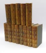 William Makepeace Thackeray 13 volumes of his works pub. Caxton Co.