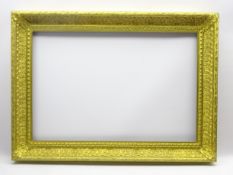 Moulded gilt picture frame,