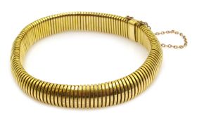 14ct gold (tested) bracelet,