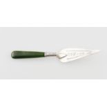 S/S Greenstone Trowel Book Mark