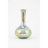 A.E Gray & Co Gloria Lustre Bottle Vase Aster Persian pattern of stylised exotic bird, lustre