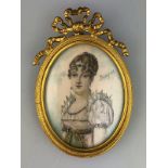 Portrait Miniature of Josephine