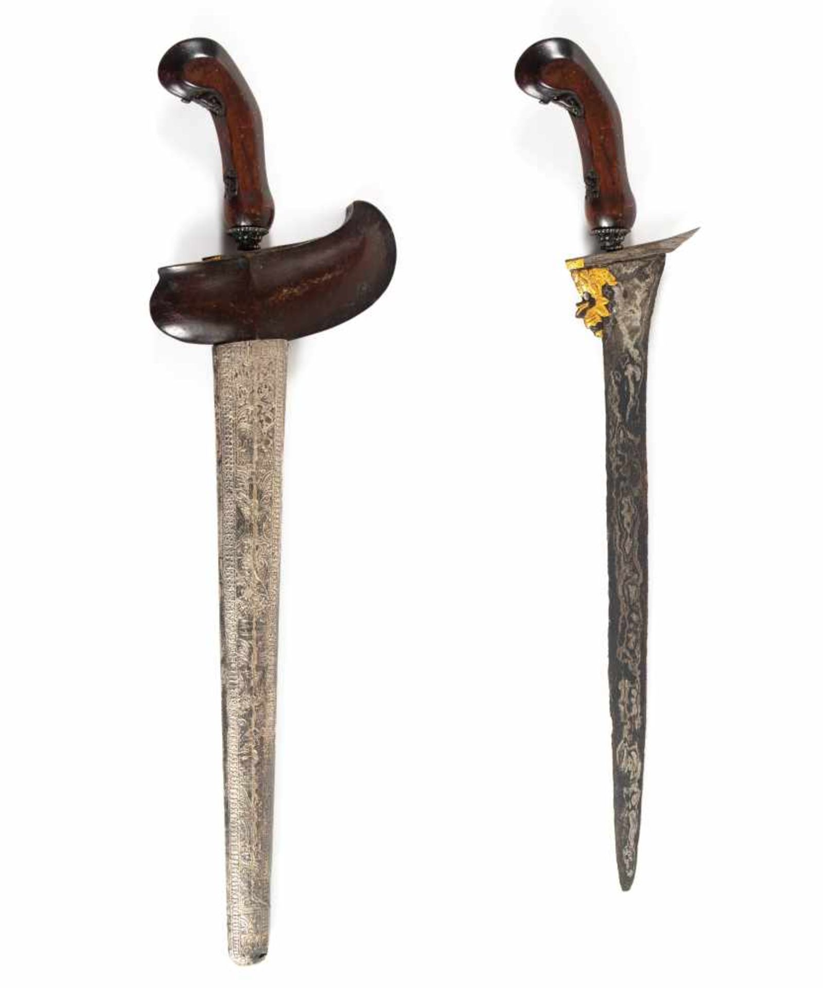 A Javanese Keris, with early 17th century blade.A Javanese Keris, with early 17th century blade.