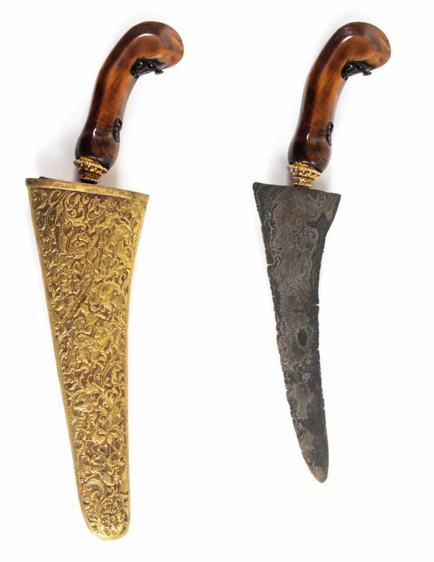 A West Javanese Keris Sombro, with rare possibly 13th century blade.A West Javanese Keris Sombro, - Bild 7 aus 7