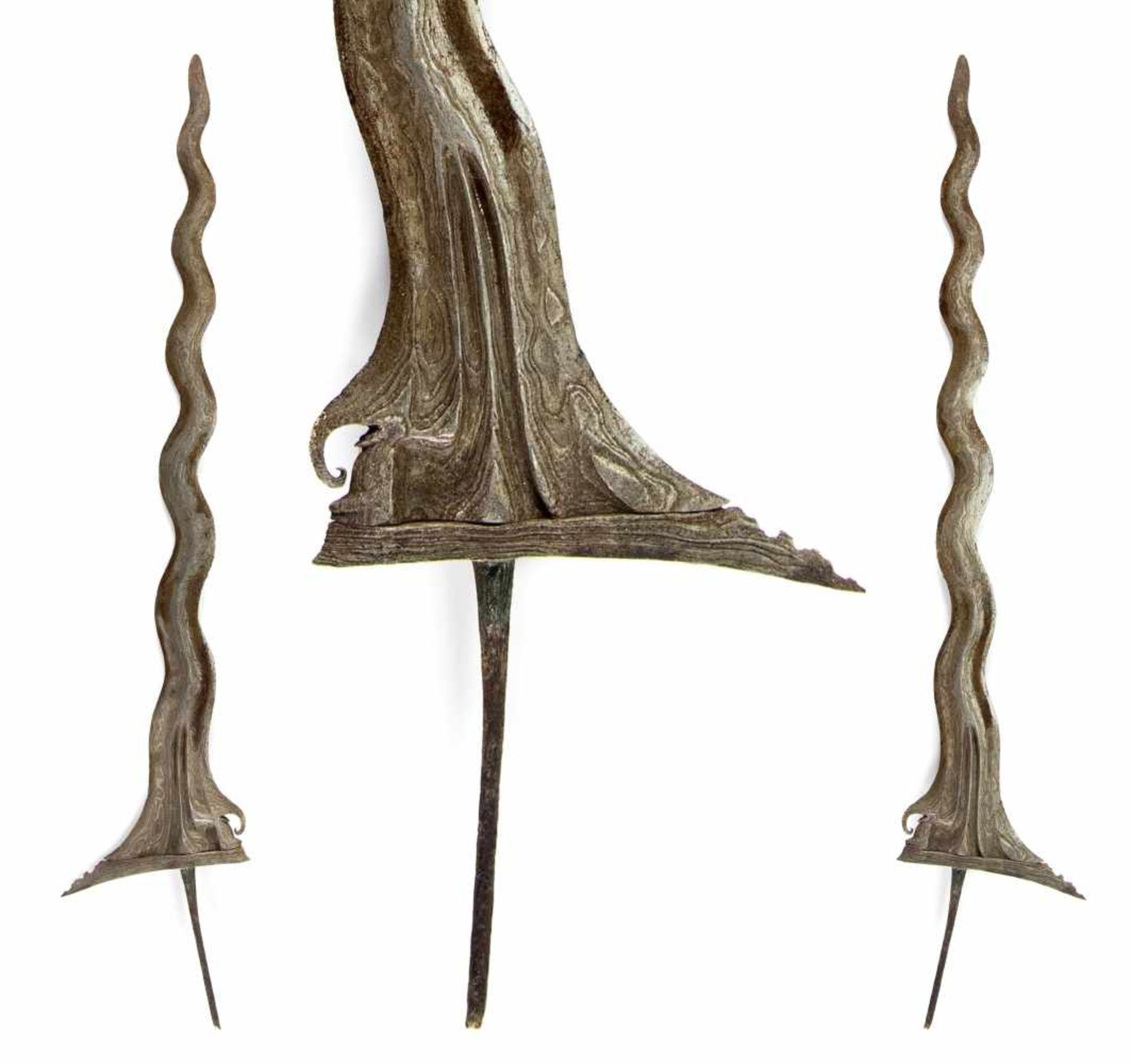 A Javanese Keris Yogya, with early 18th century blade.A Javanese Keris Yogya, with early 18th - Bild 6 aus 7