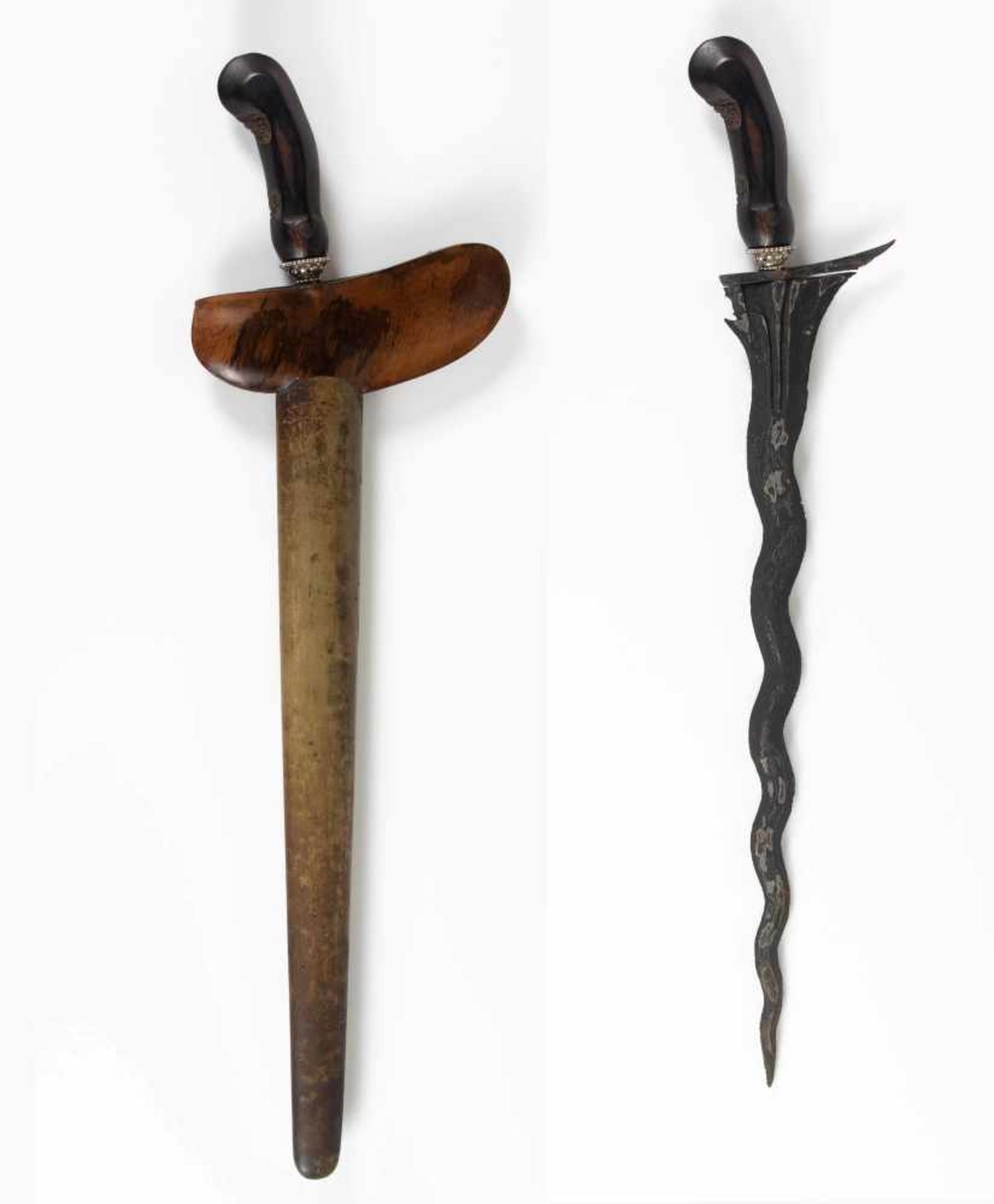 A Javanese Keris Yogya, with mid-17th century blade.A Javanese Keris Yogya, with mid-17th century