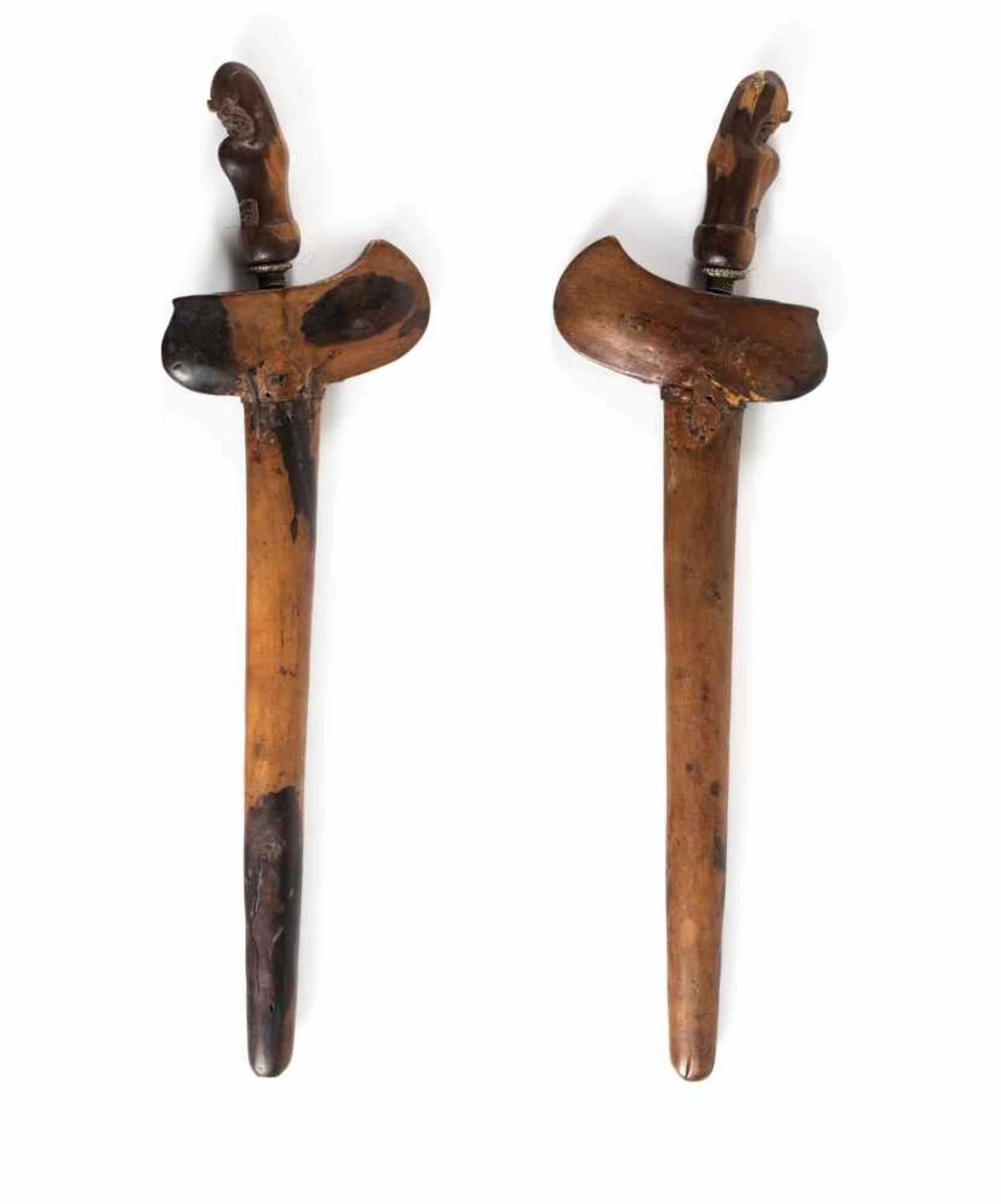 An East Javanese Keris, with 19th century blade.Asal (origin): MaduraThe Keris with a straight - Bild 2 aus 7