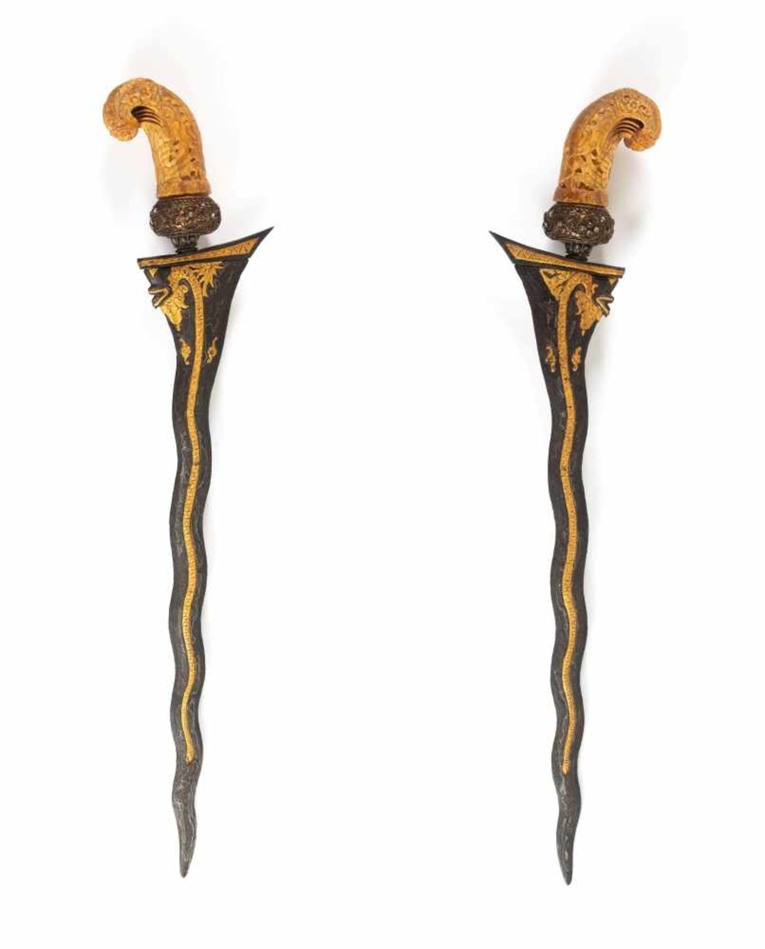 An East Javanese Keris, with 19th century blade.An East Javanese Keris, with 19th century blade.Asal - Bild 3 aus 7