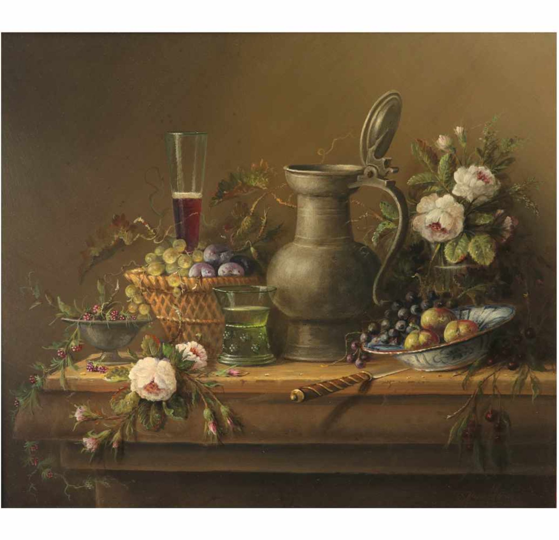 Thomas HEESAKKERS ( born in 1946)Thomas HEESAKKERS(Dutch, born Eindhoven 1946)“Still-life with