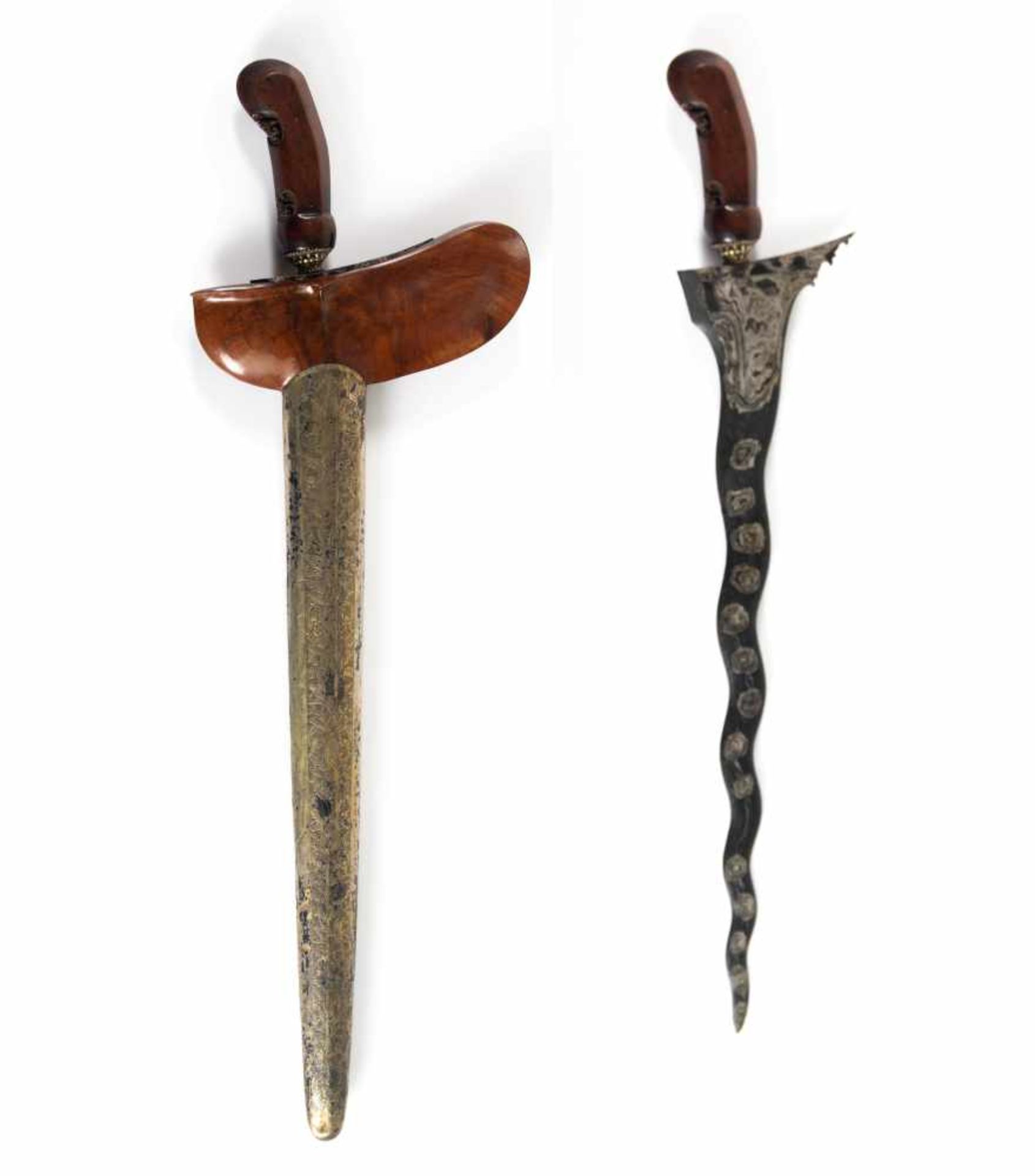 A Javanese Keris Yogya, with 19th century blade.A Javanese Keris Yogya, with 19th century blade.Asal