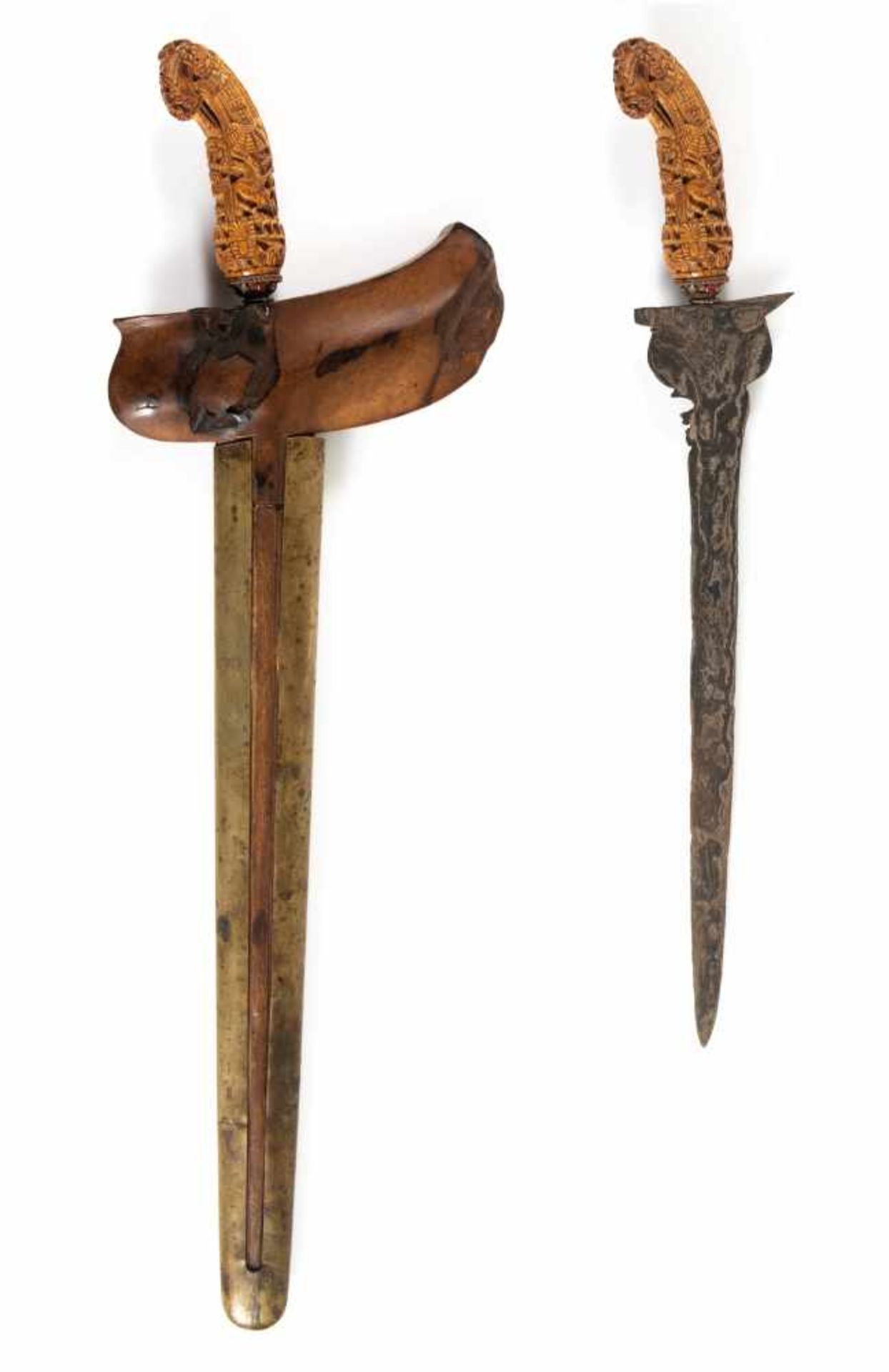 An East Javanese Keris, with 19th century blade.An East Javanese Keris, with 19th century blade.