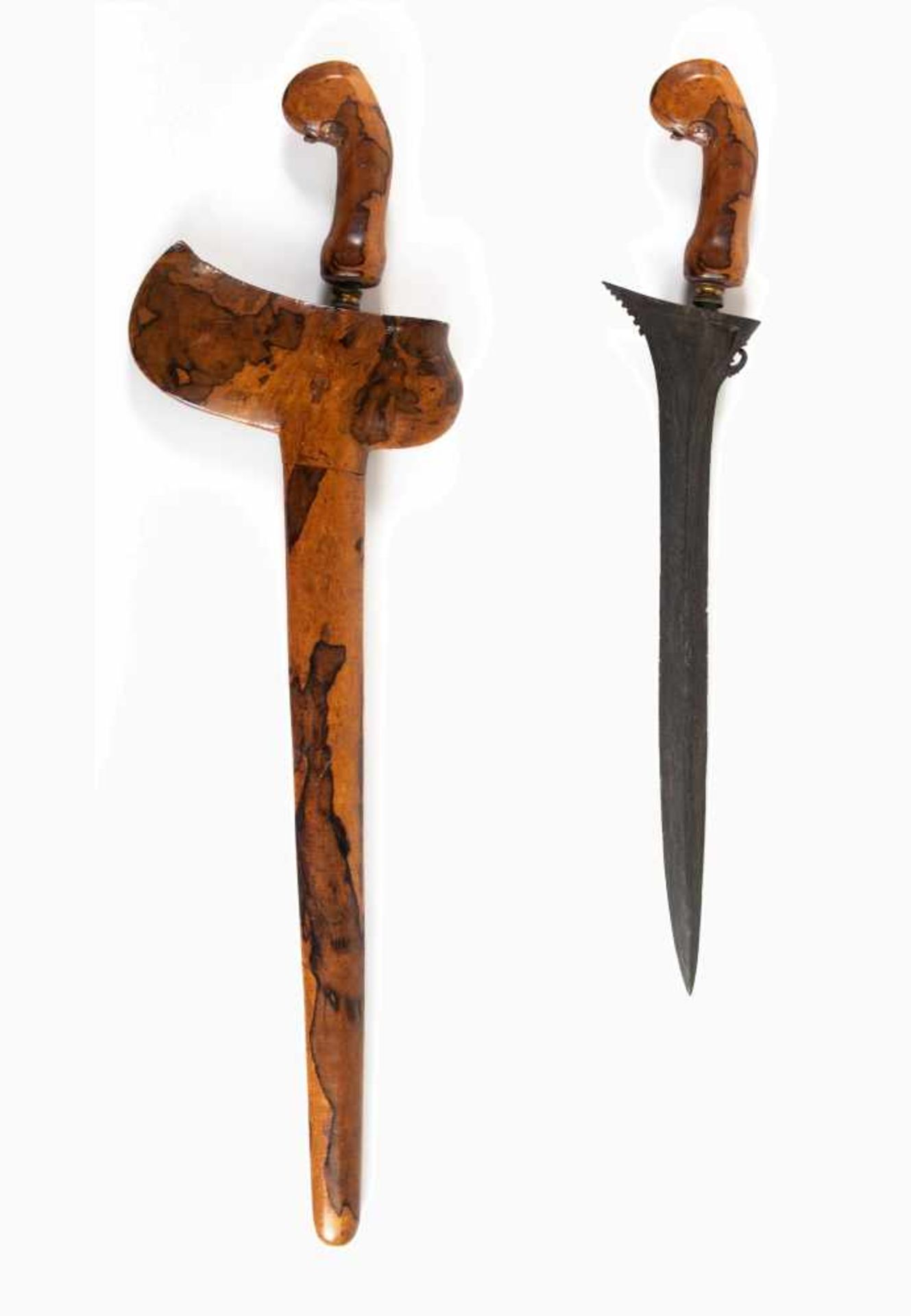 An East Javanese Keris, with 19th century blade.An East Javanese Keris, with 19th century blade. The