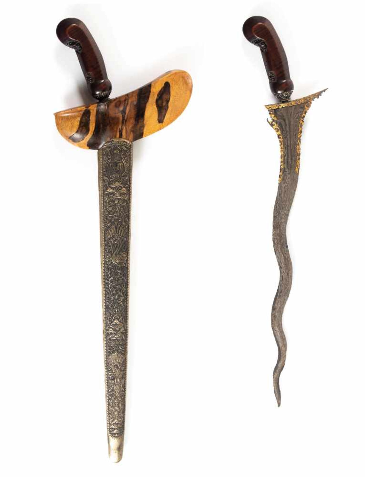 A Javanese Keris Yogya, with 18th century blade.A Javanese Keris Yogya, with 18th century blade.Umur