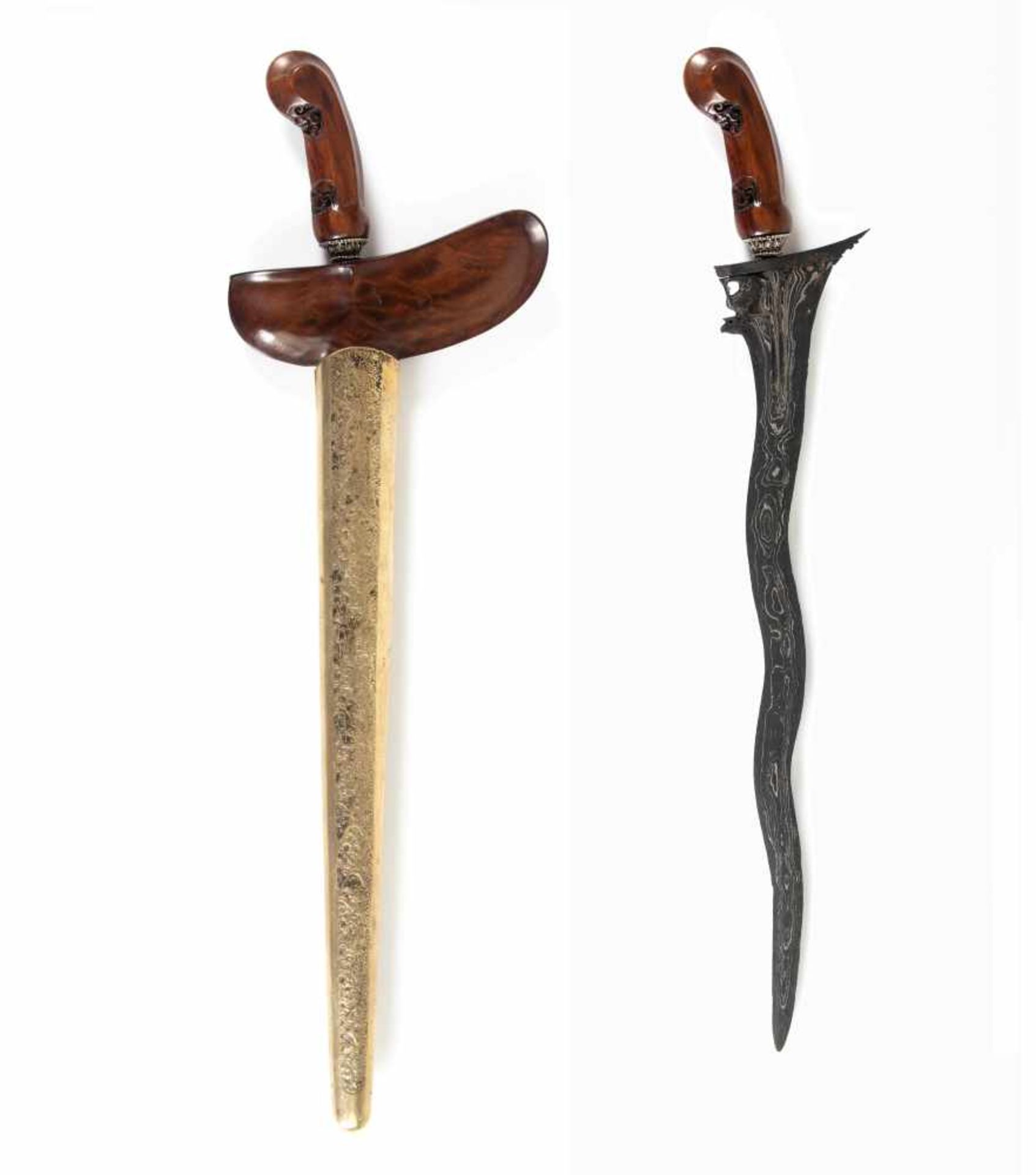 A Javanese Keris Yogya, with early 17th century blade.A Javanese Keris Yogya, with early 17th