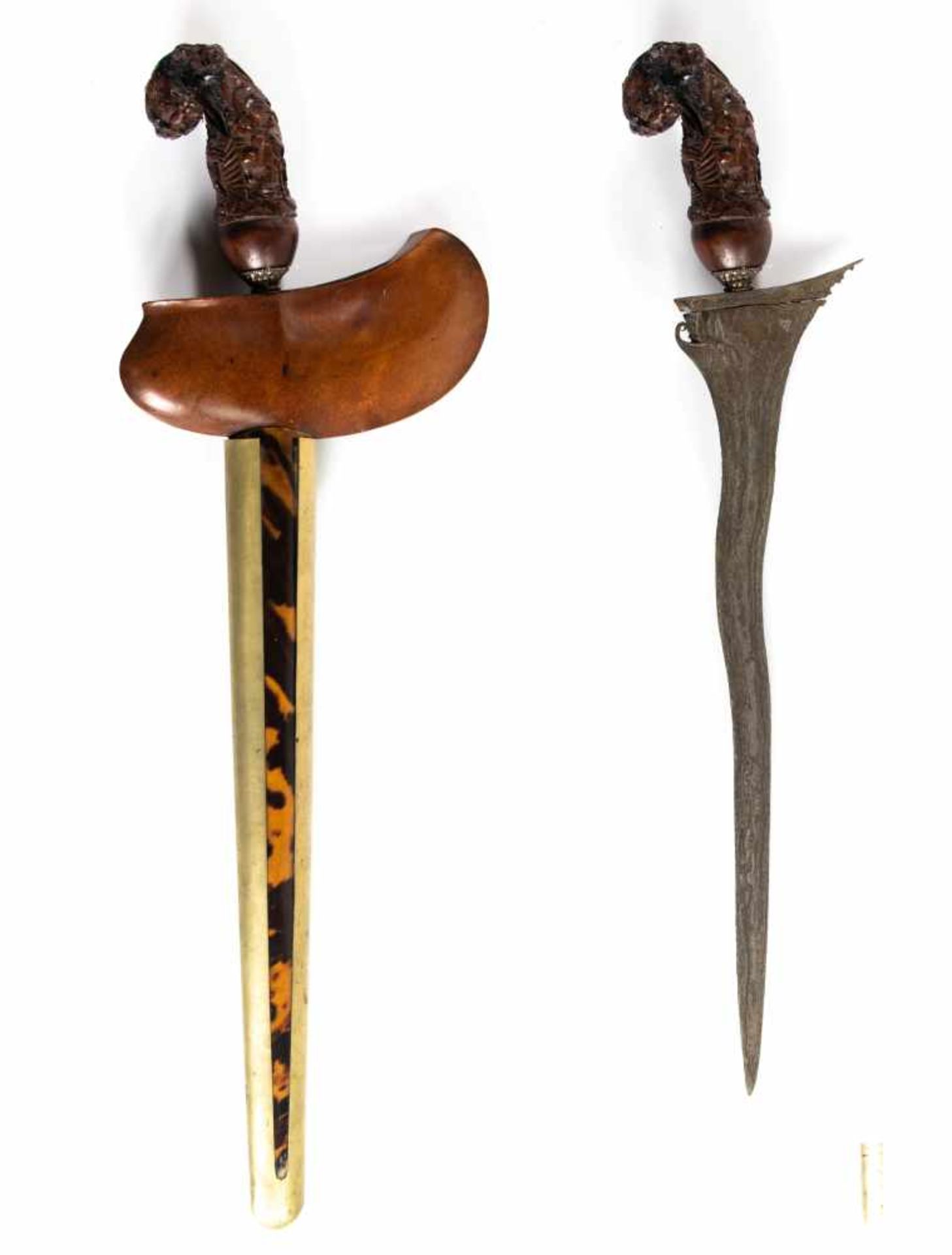 A Javanese Keris Solo, with 18th century blade.A Javanese Keris Solo, with 18th century blade.