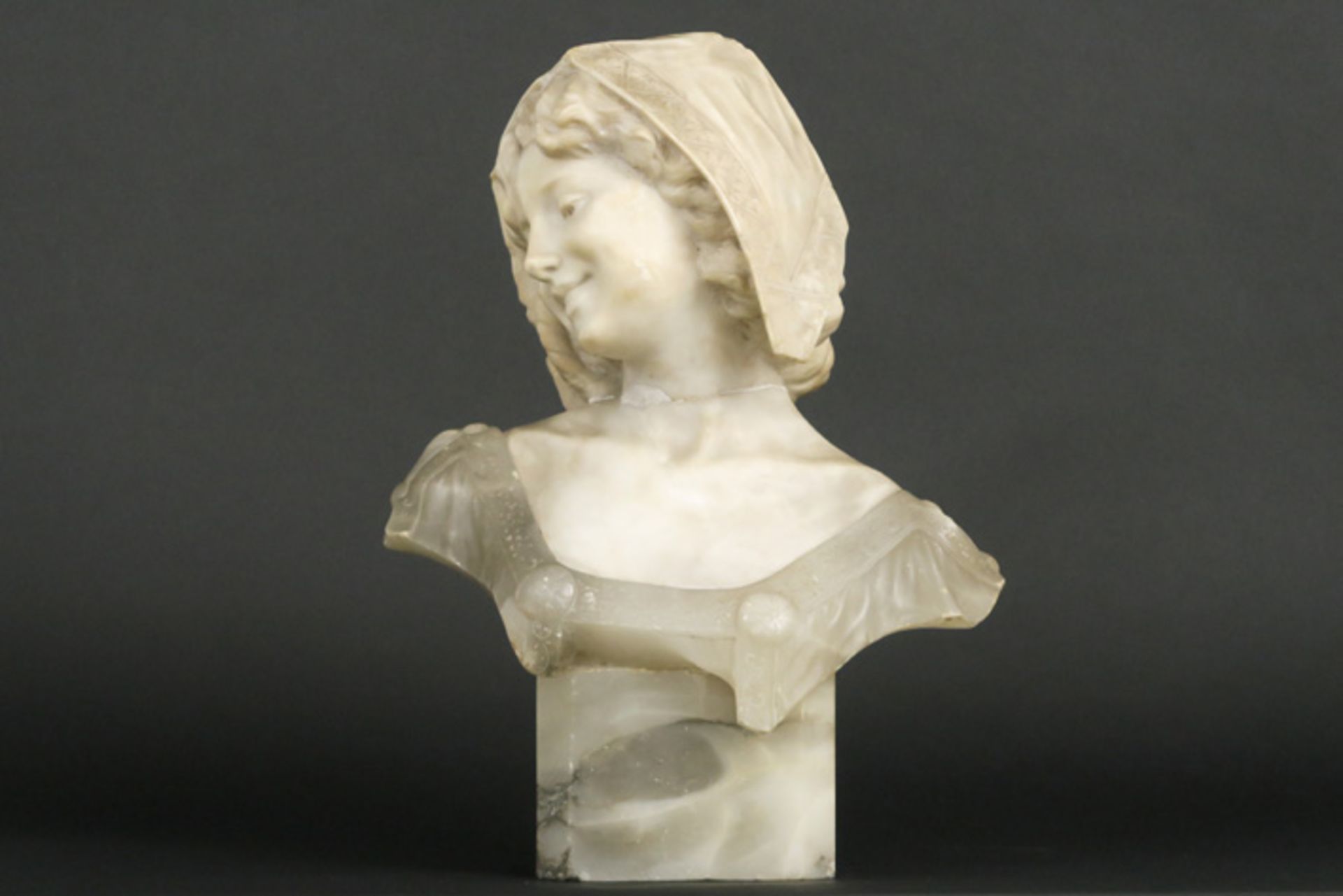 C. BERLINCIONI laat negentiende eeuwse Italiaanse sculptuur in marmer en albast : [...]