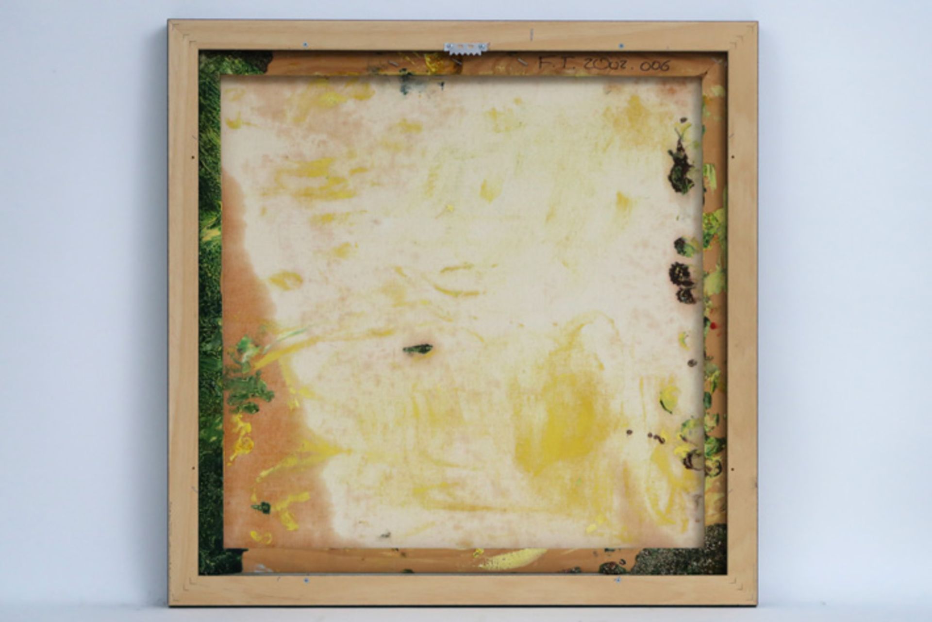 LAMB MATT (1932 - 2012) olieverfschilderij op doek : "Compositie" - 60,5 x 61 [...] - Image 4 of 4