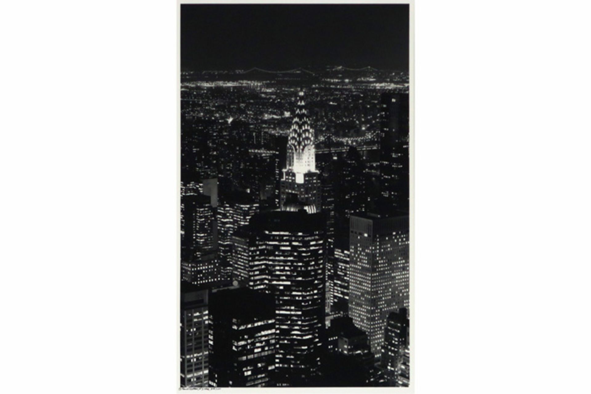 VOETEN TEUN (° 1961) foto n° 6/250 getiteld "New York by night" - 46 x 27,5 [...] - Image 2 of 3