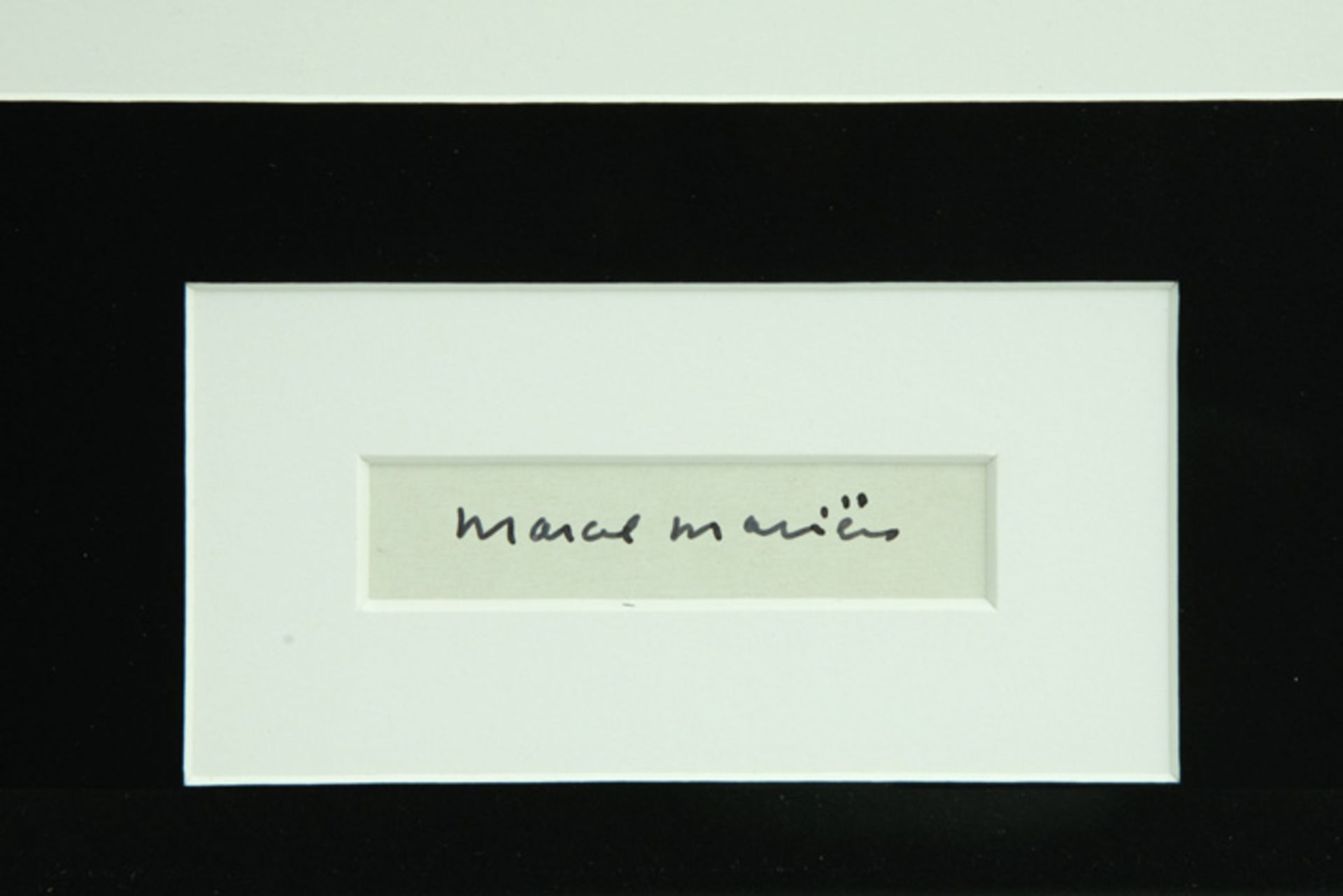 MARIËN MARCEL (1920 - 1993) foto in kleur getiteld : "Het antwoord van Maria" - 24 [...] - Image 3 of 3