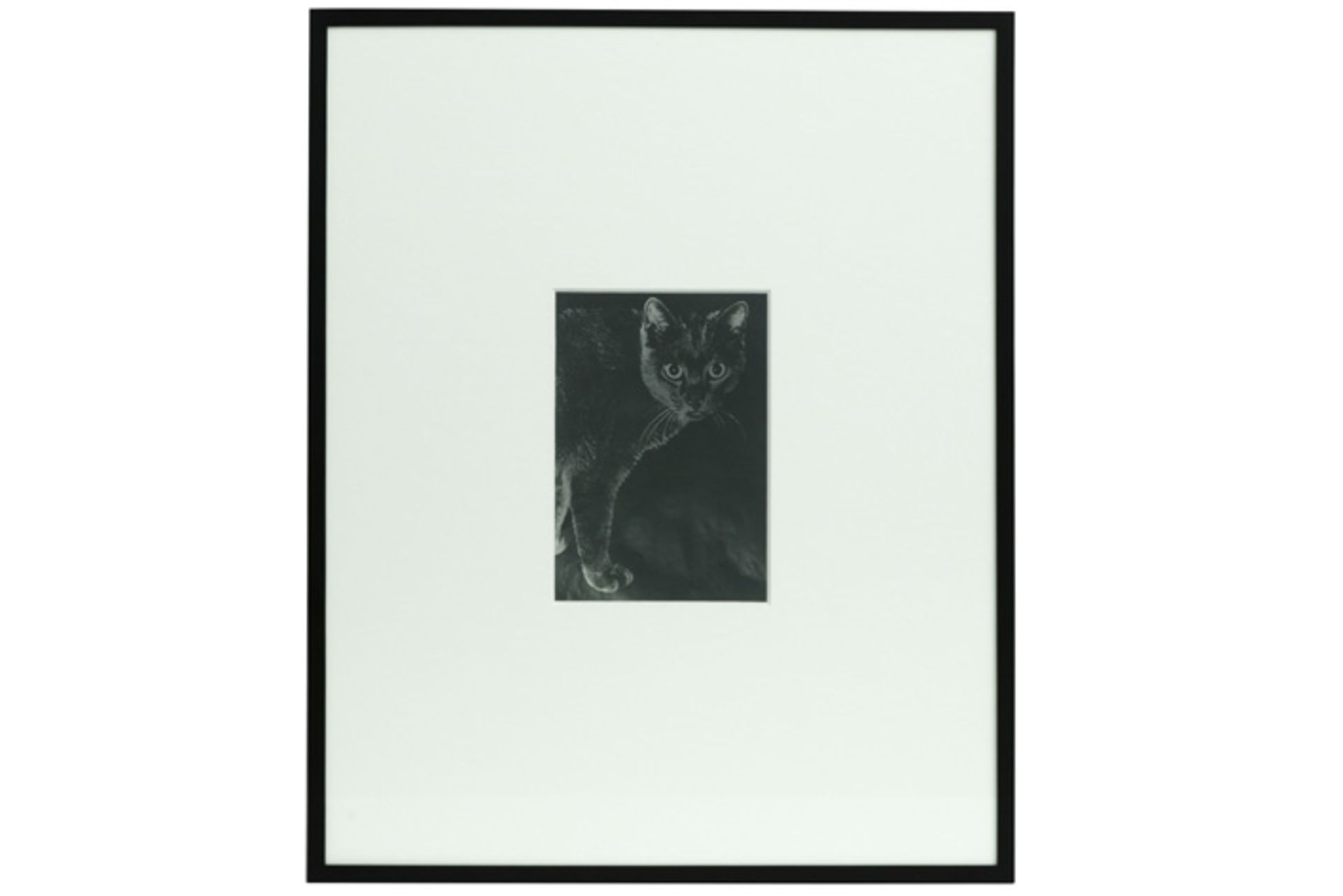 DOHMEN LEO (1929 - 1990) zwart/wit foto-print met een typisch surrealistische [...]