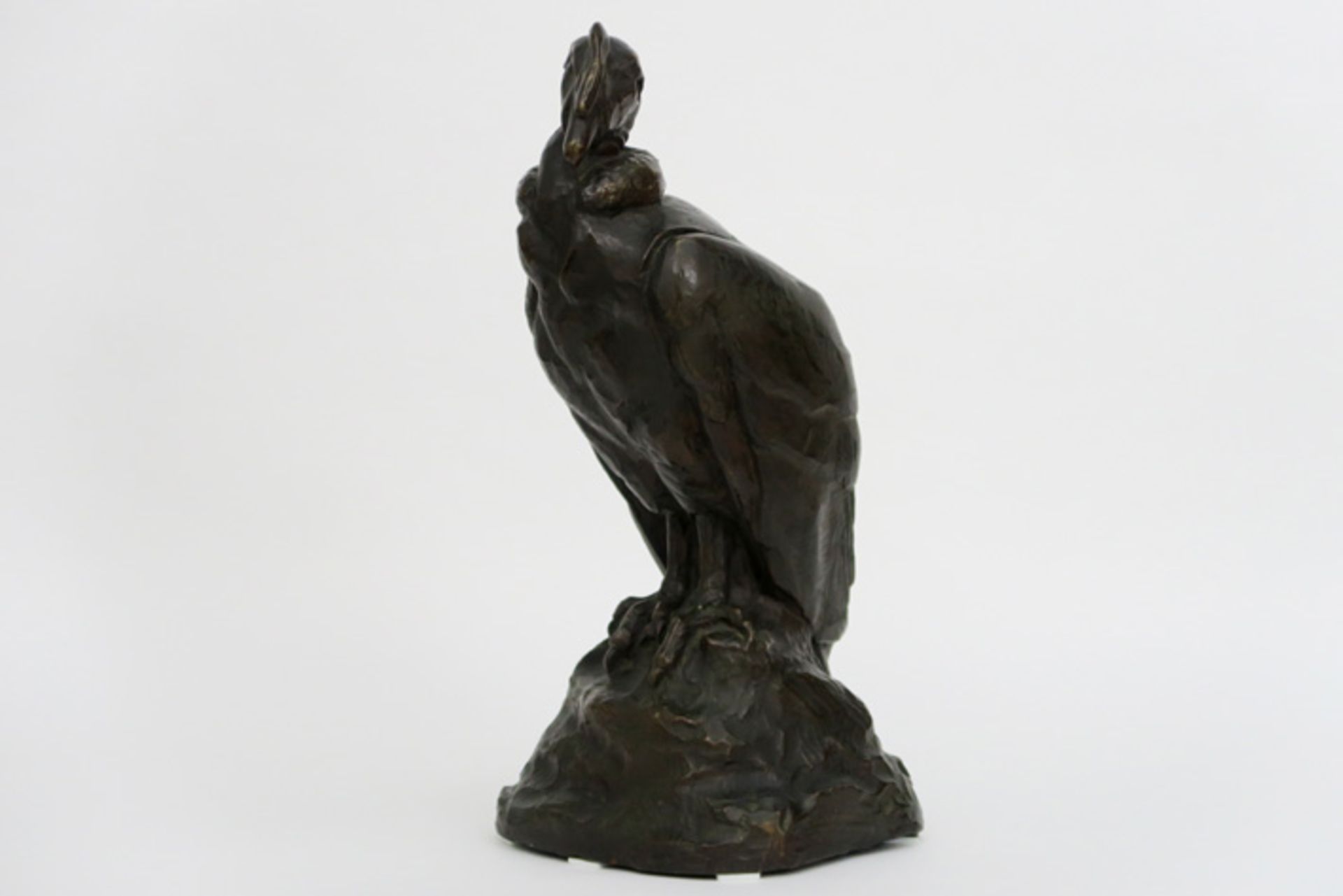 ANDRÉ JEAN (20° EEUW) mooie animaliersculptuur in brons : "Condor" - hoogte : [...]