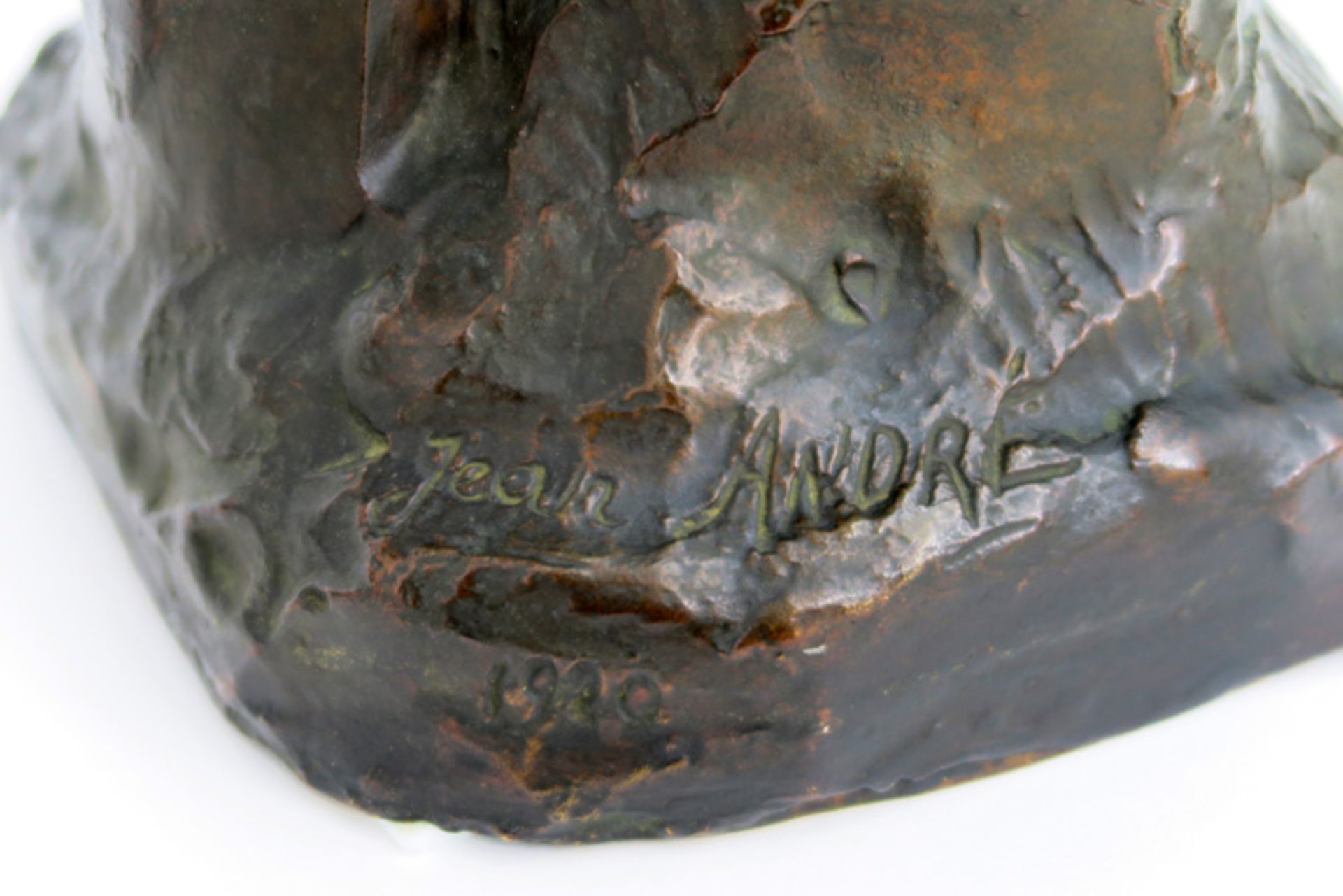 ANDRÉ JEAN (20° EEUW) mooie animaliersculptuur in brons : "Condor" - hoogte : [...] - Image 5 of 5