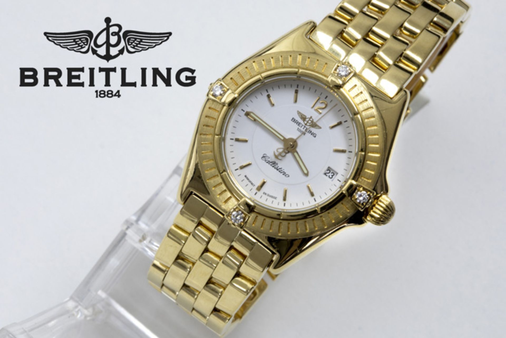 BREITLING volledig origineel quartz damespolshorloge - model "Callistino" - in [...] - Image 2 of 2