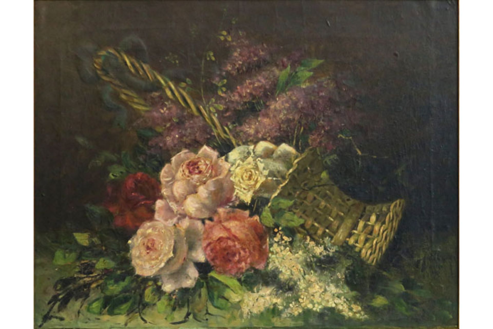 late 19th Cent. oil on canvas - signed Gerhard Blom and dated 1890 - - BLOM [...] - Bild 2 aus 4
