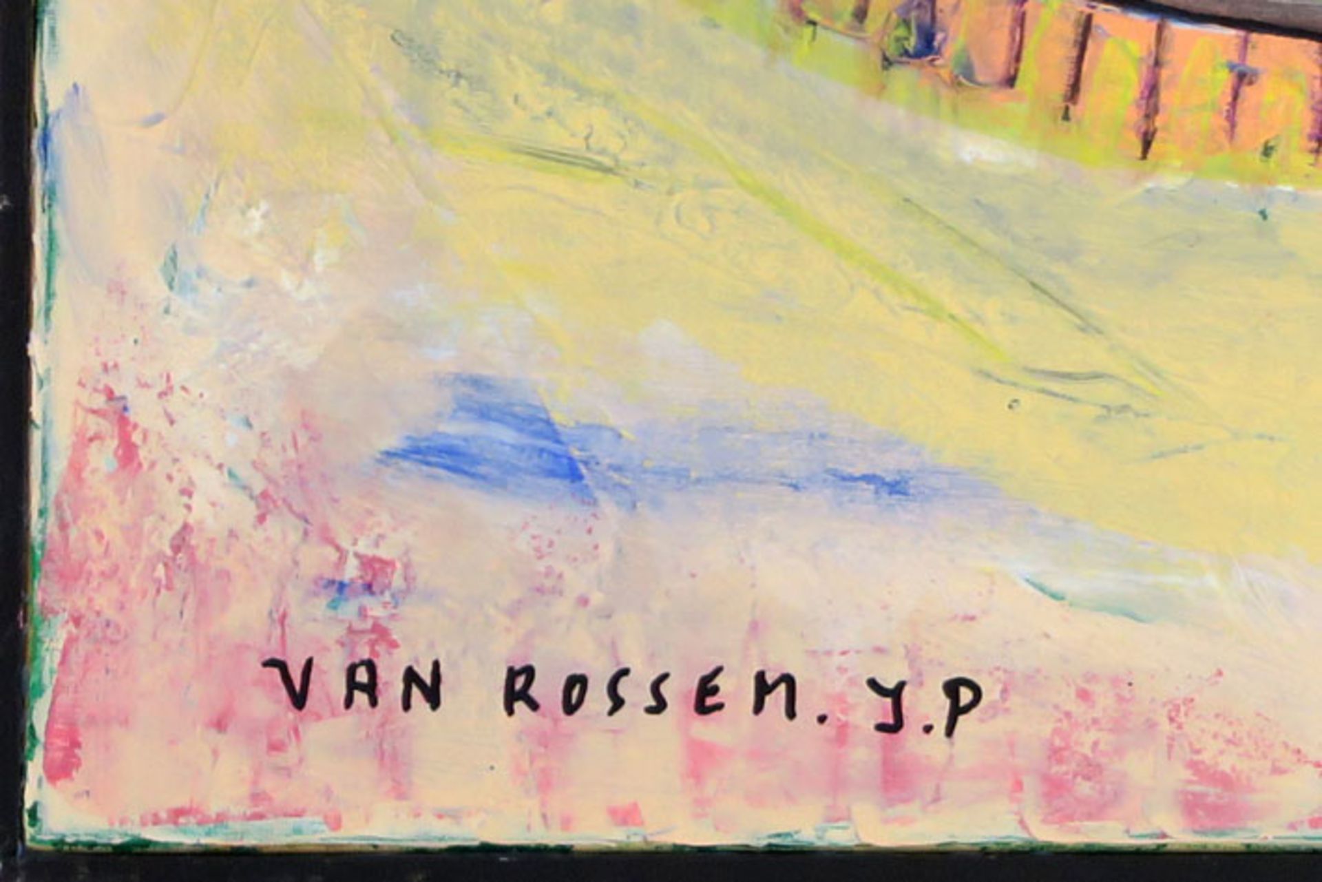 21st Cent. Belgian oil on canvas - signed Jean-Pierre Van Rossem and dated 2015 - [...] - Image 3 of 4