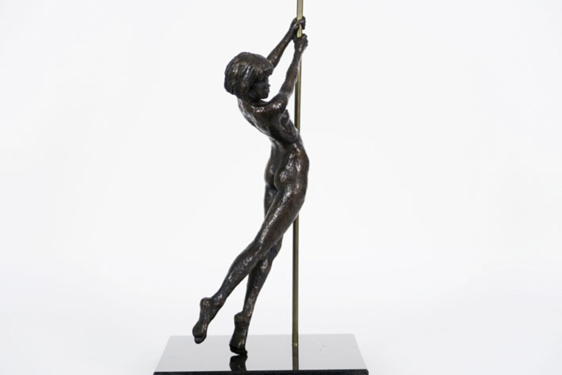 20th Cent. Belgian sculpture in bronze on its marble base - with certificate and [...] - Bild 5 aus 5