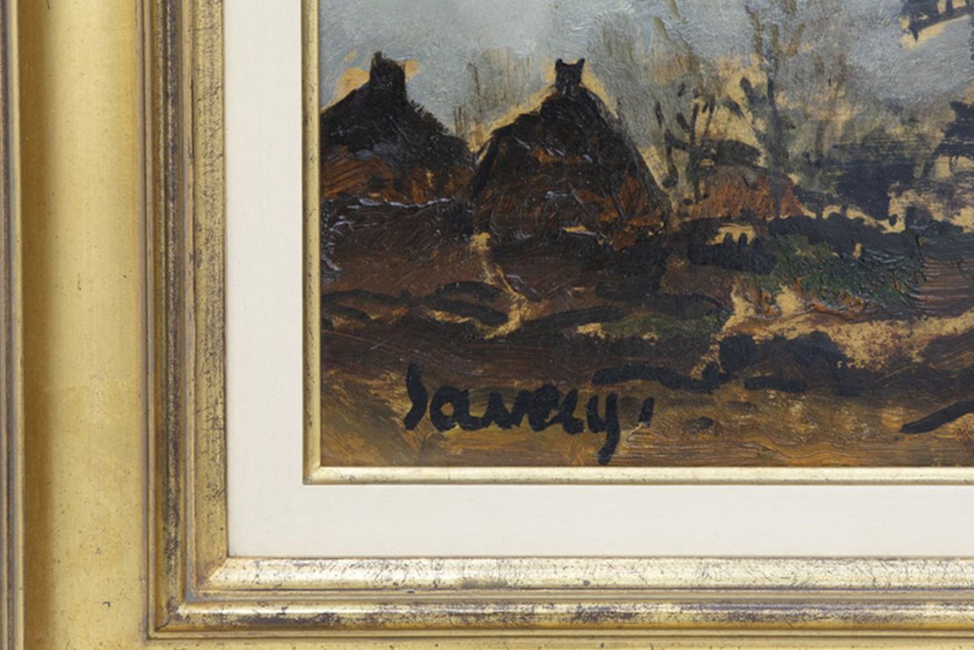 SAVERYS ALBERT (1886 - 1964) olieverfschilderij op paneel : "Molenlandschap" - 30 x [...] - Bild 3 aus 4