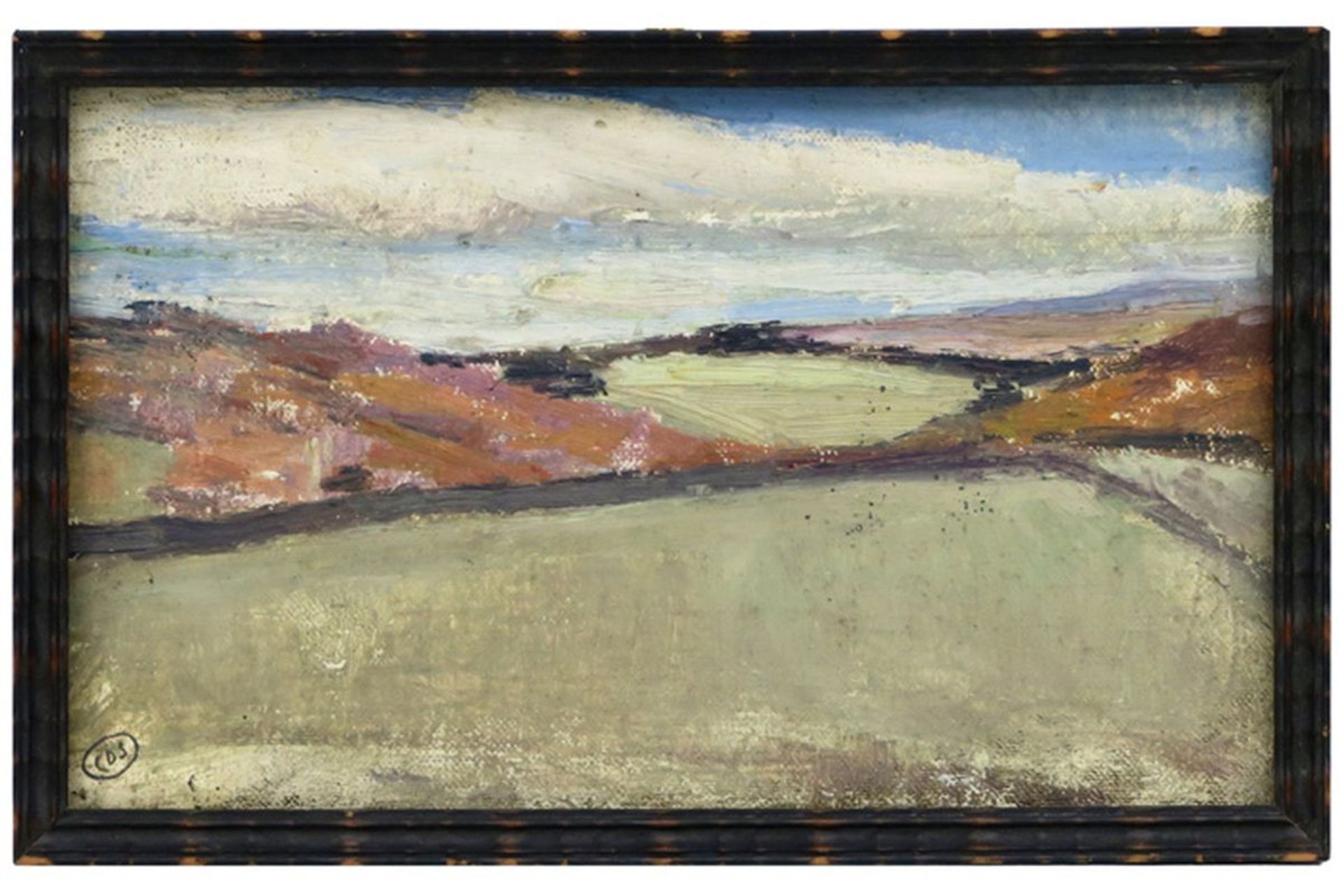 DE SMET LEON (1881 - 1966) olieverfschilderij op doek : "Landschap" - 15,5 x 25,5 [...]