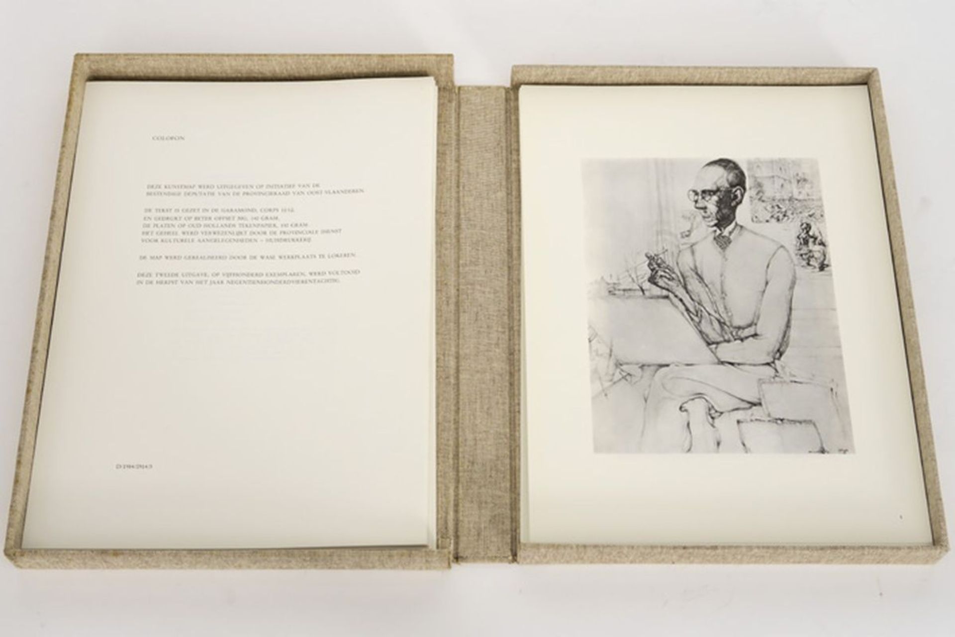 DE BRUYCKER JULES (1870 - 1945) / GEORGES CHABOT portfolio met 20 vlakdrukken van [...] - Bild 3 aus 5