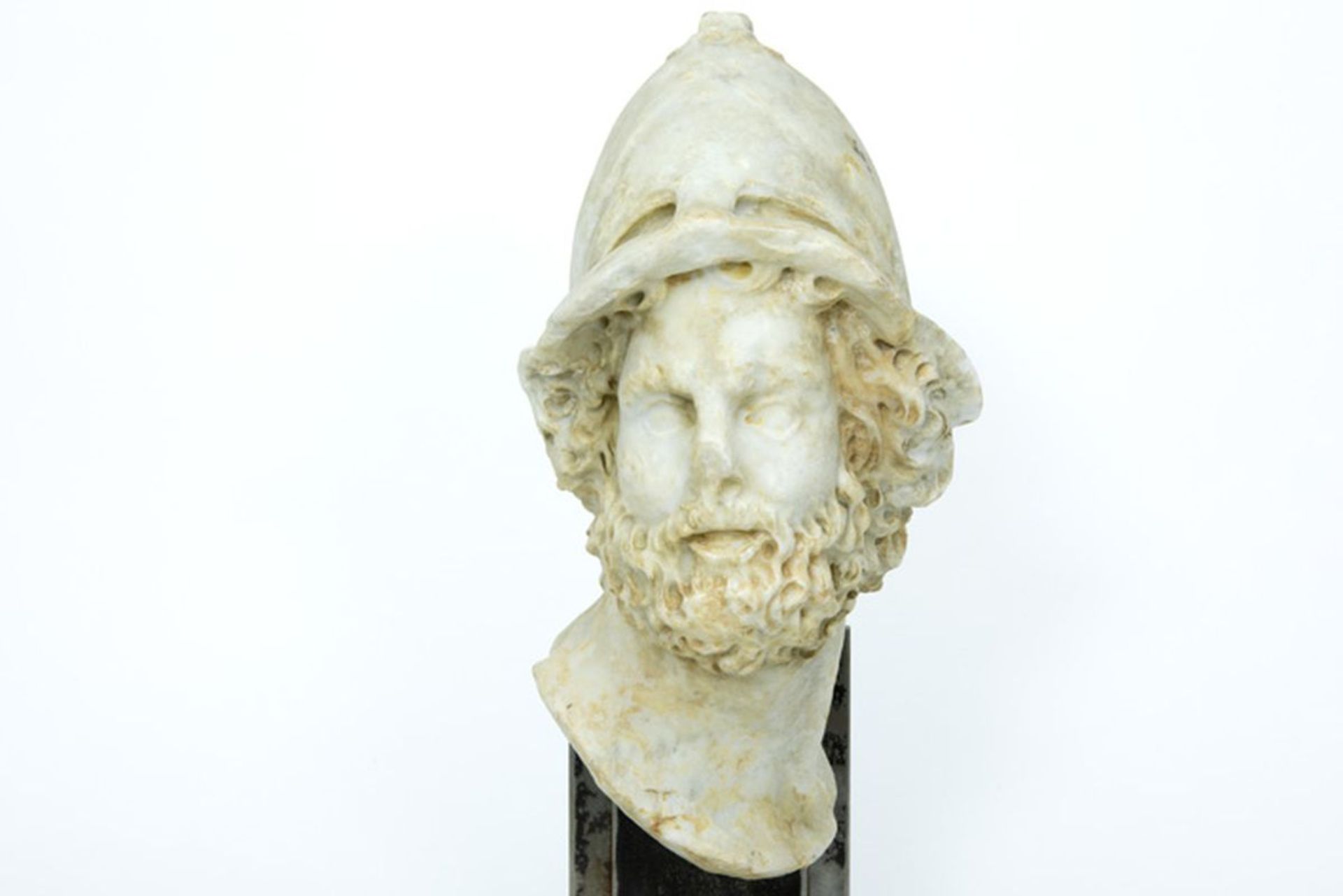 OUD-ROMEINSE RIJK - 1°/2° EEUW mooie sculptuur in marmer met de voorstelling van [...] - Bild 8 aus 8