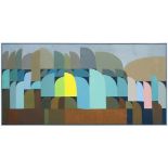 NEYT EDGAR (1926 - 2018) olieverfschilderij op doek met een abstracte compositie [...]