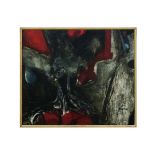 VAN GEESBERGEN LOUISE (20° EEUW) olieverfschilderij op paneel getiteld "De schepping [...]